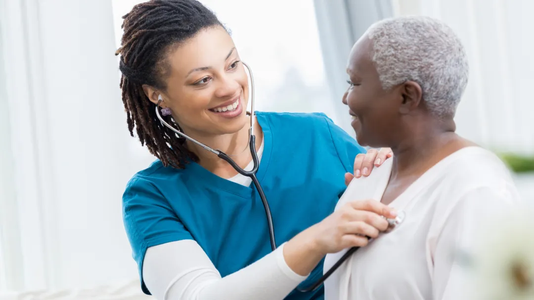 Patient at Wellness Check Up