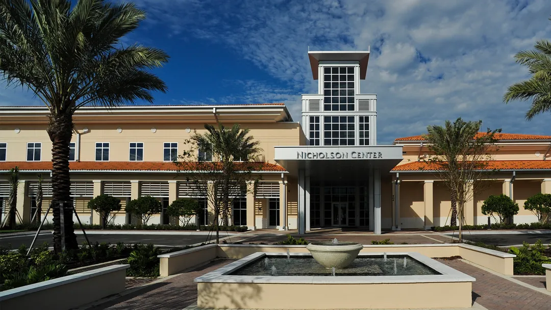 Exterior of AdventHealth Nicholson Center.