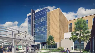 AdventHealth Minneola exterior rendering