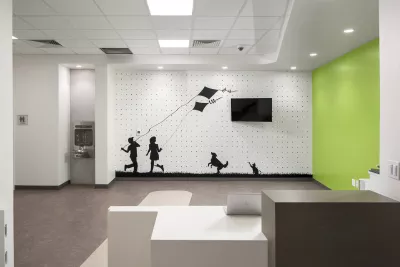 AdventHealth Care Pavilion New Tampa kid's play room.