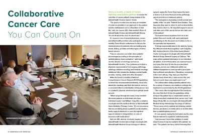 preview of article from winter 2022 northwest georgia health magazine