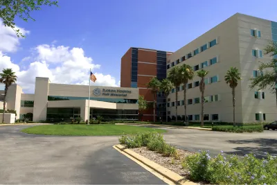 Exterior of Florida Hospital Fish Memorial Hospital.