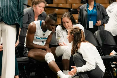 Orlando Valkyries player and physician