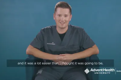 AHU Online Student Testimonial | Cale Burkett