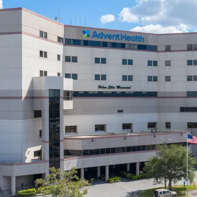 A front view of AdventHealth North Pinellas
