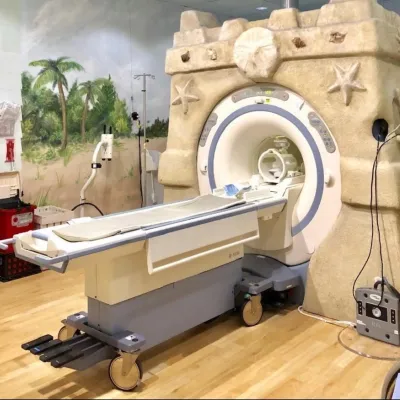 Beach-themed MRI at AdventHealth Celebration