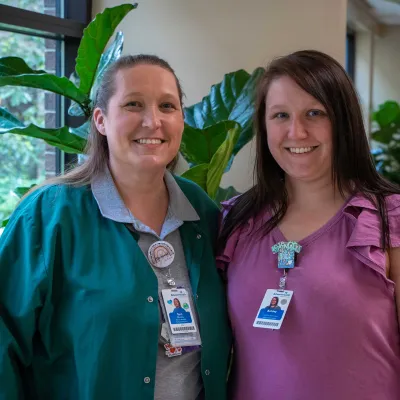 Mother and Daughter Team Members at AdventHealth Hendersonville