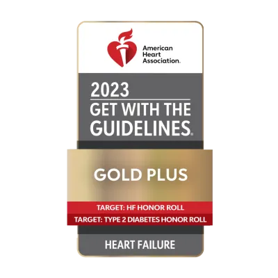 2023 Get With The Guidelines® - Heart Failure GOLD PLUS Awward