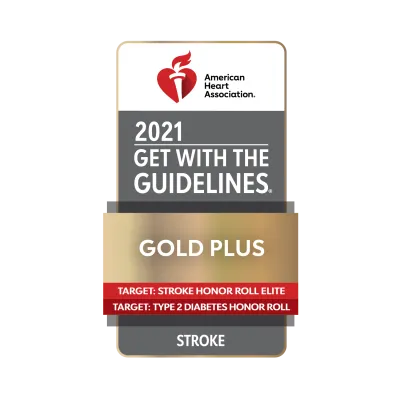 2021 Get with the guidelines gold plus award