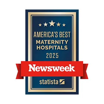 2025 America's Best Maternity Hospitals logo