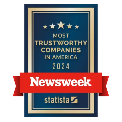 Newsweek Most Trustworthy Companies in America 2024 Award