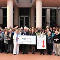 a check presentation in palm coast