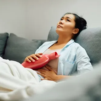 Patient with period pain