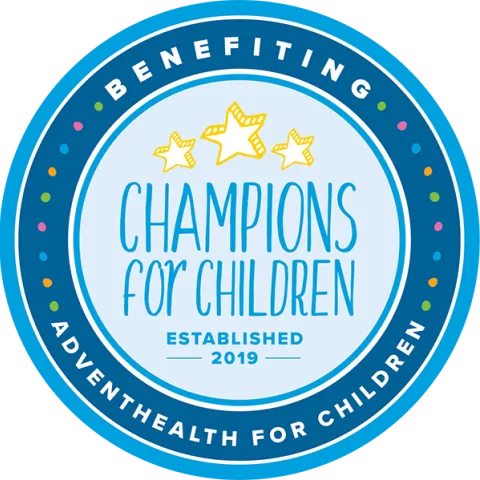 badge for champions for children