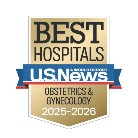 AdventHealth Orlando is recognized as the best hospital in Greater Orlando for obstetrics and gynecology by U.S. News & World Report.