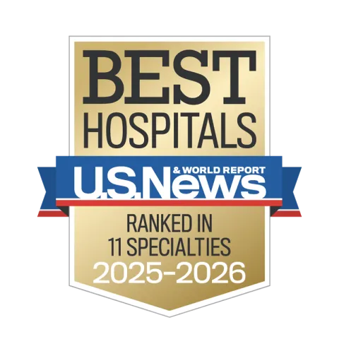 AdventHealth Orlando is recognized as the #1 Hospital in Florida and among the top 1% of hospitals nationwide by U.S. News & World Report