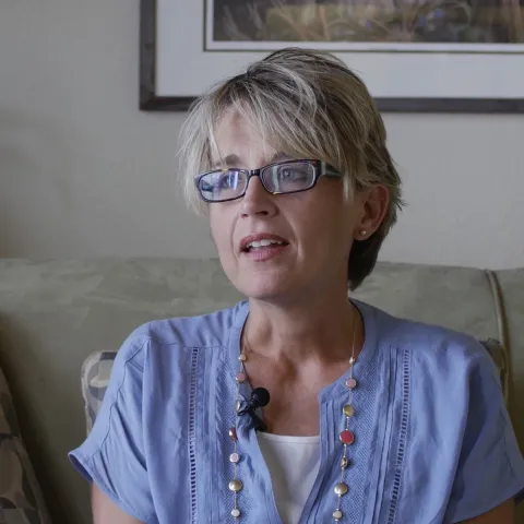 Portrait of Jim's wife.