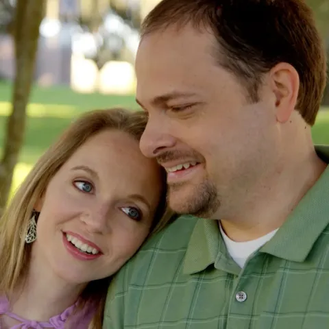 Portrait of Layton and Michelle Mooring.