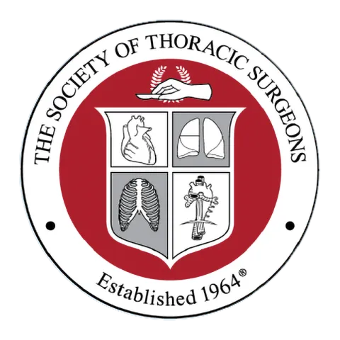The Society of Thoracic Surgeons logo.