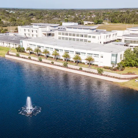 Aerial photo of AdventHealth Sebring