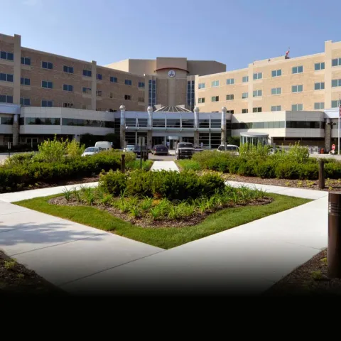 The front side of the AdventHealth La Grange building