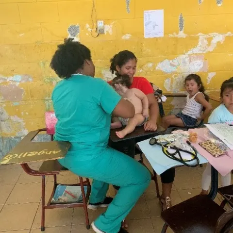 Dr. Bardowell from Family Medicine East at Guatemala Mission Trip 