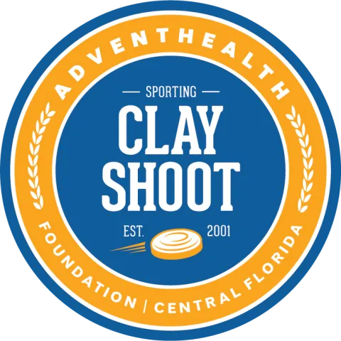Logo for AdventHealth Foundation's Clay Shoot