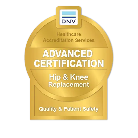 DNV Advanced Certification Hip and Knee Replacement