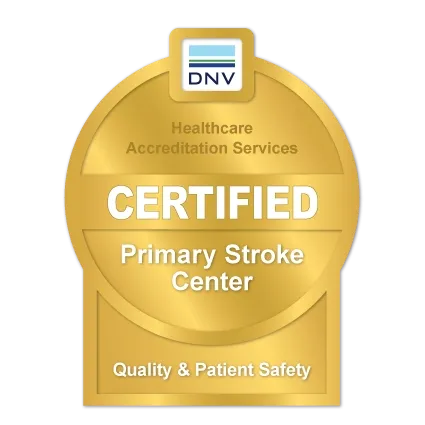 DNV Certified Primary Stroke Center logo