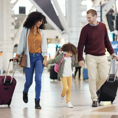 Family Traveling for the Holidays