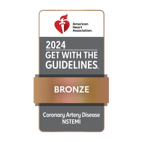 Get With The Guidelines Coronary Artery Disease NSTEMI Bronze