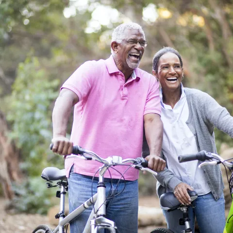 Couple Achieving Their Goals