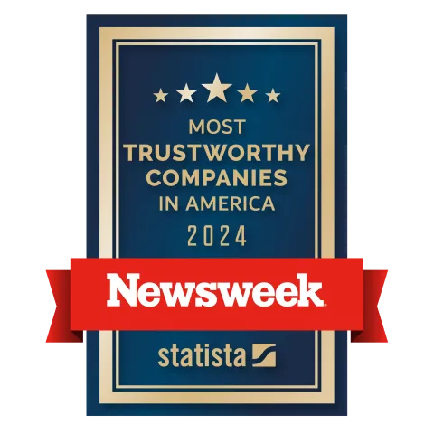Newsweek Most Trustworthy Companies in America 2024 Award