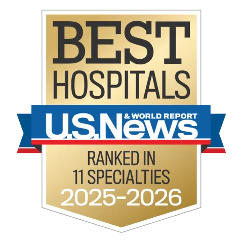 US News 2025-2026 Gold 11 Specialties