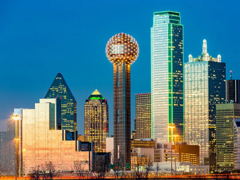 Reunion Tower, Dallas Texas 
