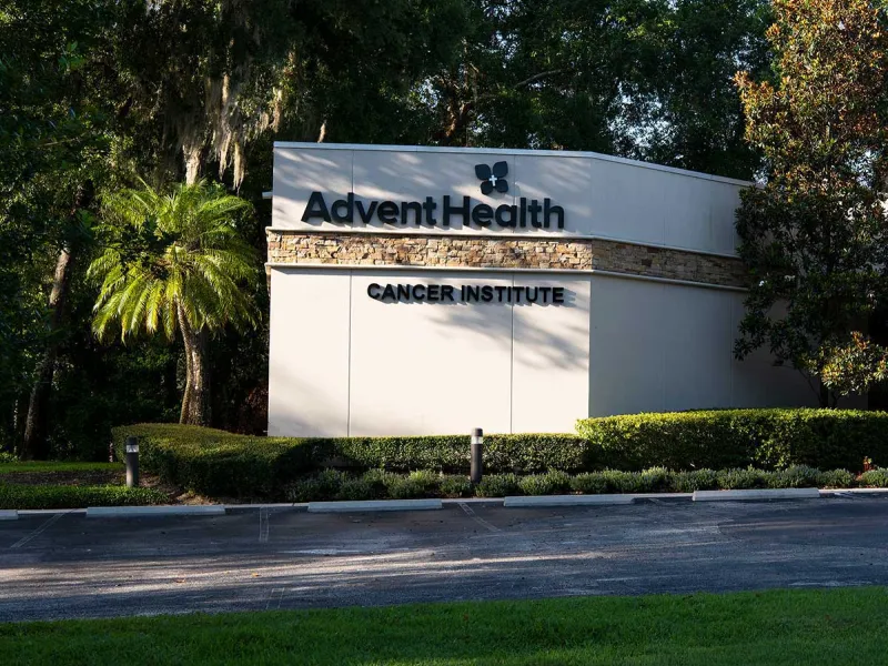 The Cancer Institute building of AdventHealth Deland