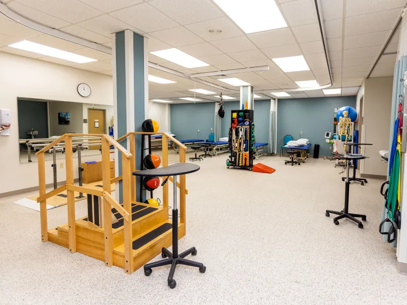 The wellness gym at the AdventHealth Ocala Wellness Center