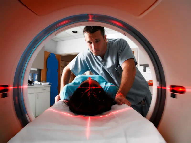 We try to make CT scans as stress-free as possible.