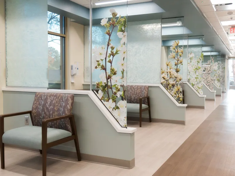 AdventHealth Gordon Cancer Center infusion bays