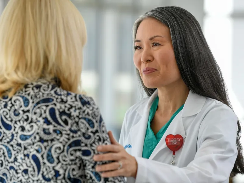 Provider with women patient