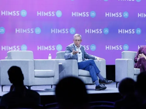 David Banks speaks at HIMSS Global Health Conference & Exhibition