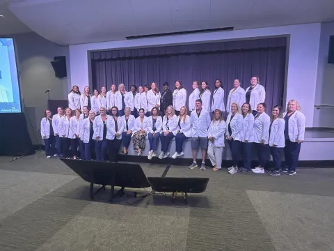 EFD ANM White Coat Ceremony