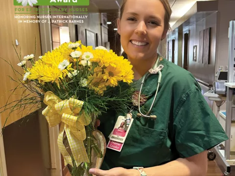 AdventHealth Hendersonville DAISY Award Winner Kept Patient Calm and Reassured through Challenging Labor and Delivery 