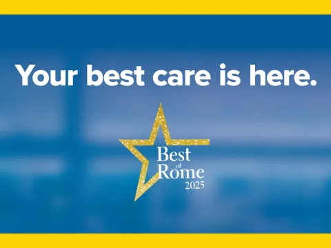 Your best care is here. Best of Rome 2025.