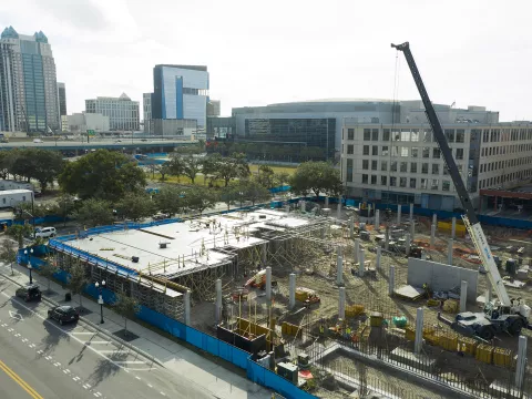 AdventHealth Training Center construction