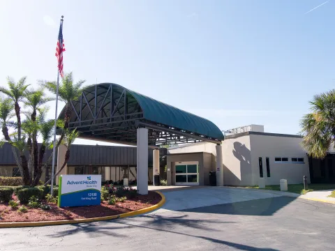 AdventHealth Dade City Front Entrance.