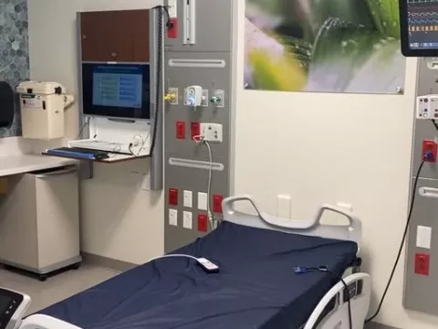 Patient Room in Newly Expanded Orthopedic Unit