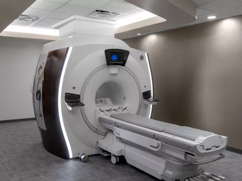 MRI Machine at AdventHealth Care Pavilion New Tampa.