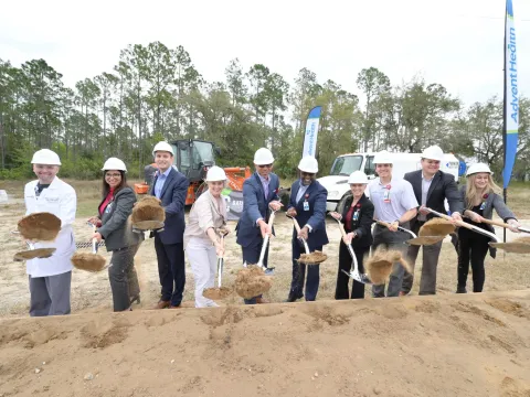 Waterman MOB Groundbreaking Feb 19 2020
