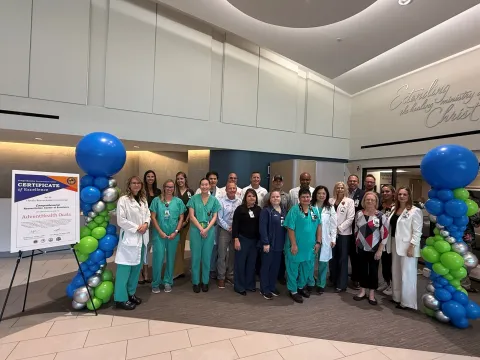 Leaders from AdventHealth and local Fire and EMS agencies recently celebrated the prestigious designation that's only been granted to three hospitals in Florida.